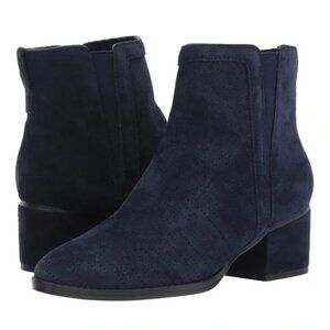 Splendid Navy Suede Leather Rosalie Ankle Boots Size 9